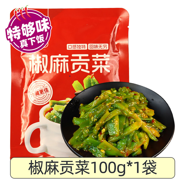 东北大妈香辣贡菜干100g*1袋