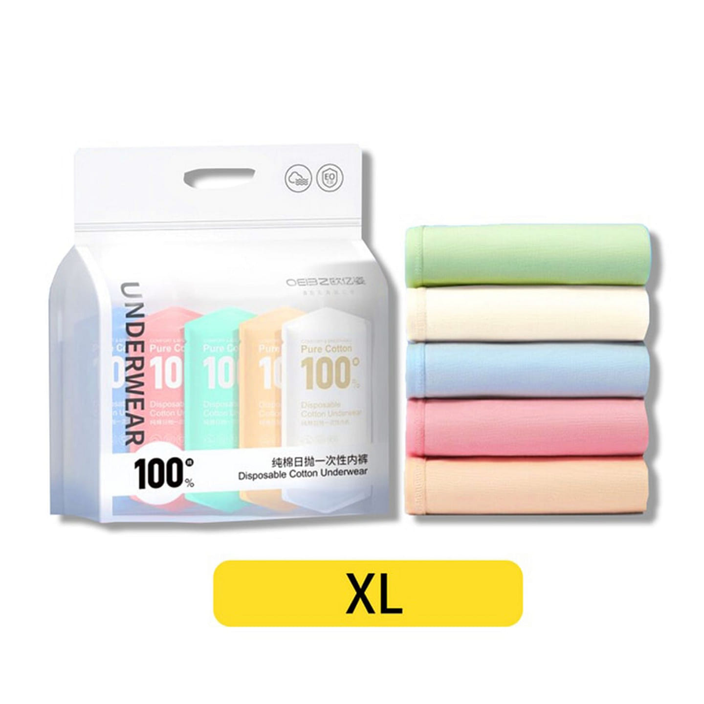 disposable Women's panties XL 5pcs 1 box