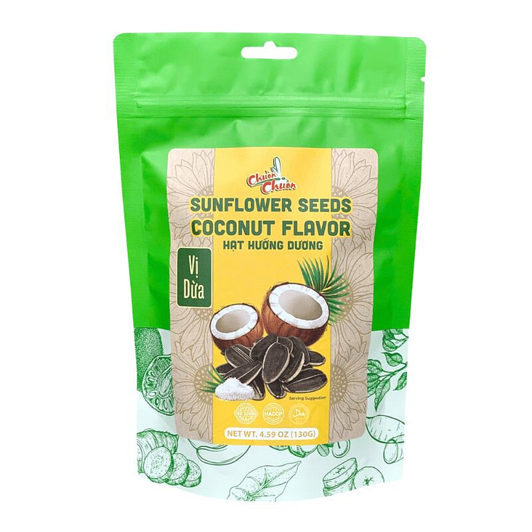 Chuon Chuon Sunflower Seeds Coconut Flavor 130g 1 each
