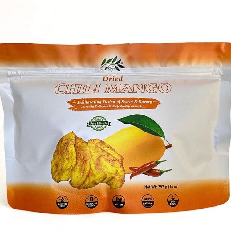 CHAVI 干辣椒芒果（14 盎司，辣味芒果） 14 盎司