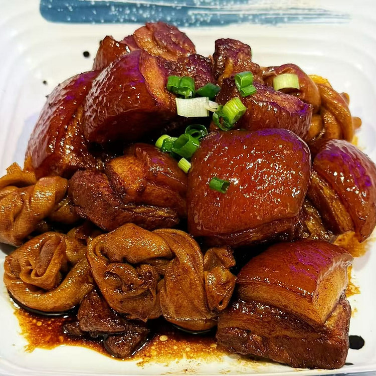 百叶结红烧肉