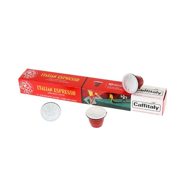 Coffee Bean - Coffee Capsule Set (Nespresso Compatible) Italian Espresso 10 개