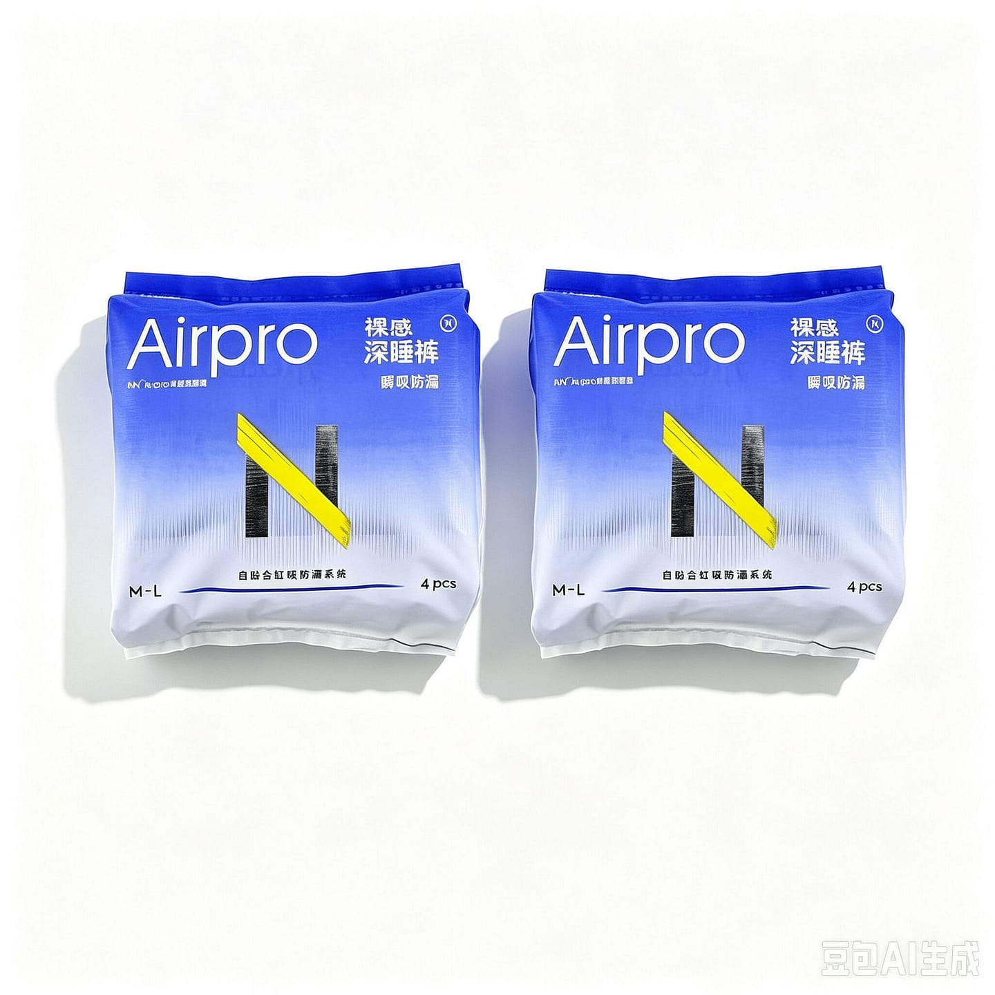 babycare sanitary napkins of size M-L, 4 pieces 2 pack