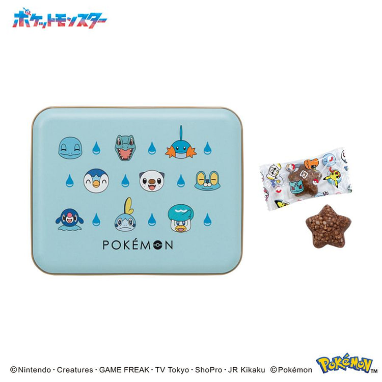 松风屋 POKEMON 巧克力礼盒 蓝色 3个