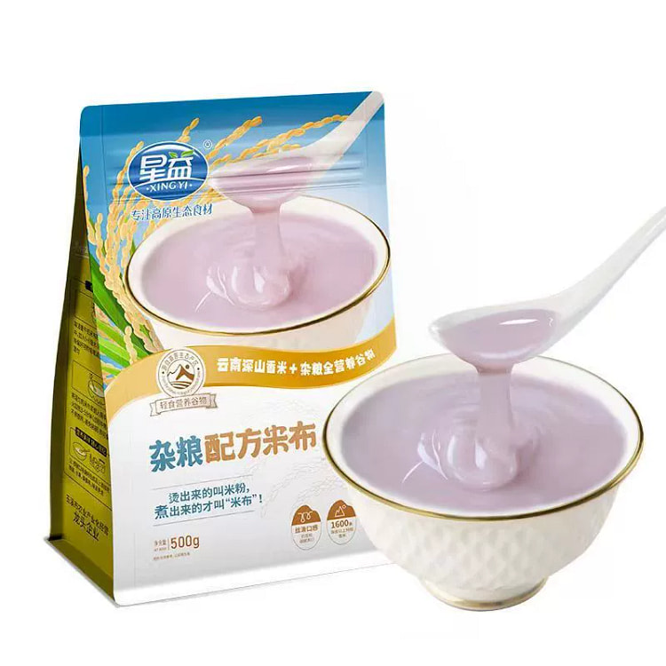 云南星益米布软香米粉杂粮500g*1袋