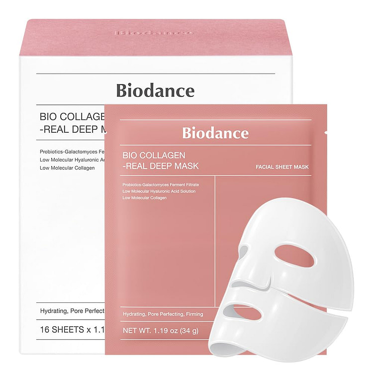 Biodance Bio Collagen Real Deep Mask 4 sheets 1 each