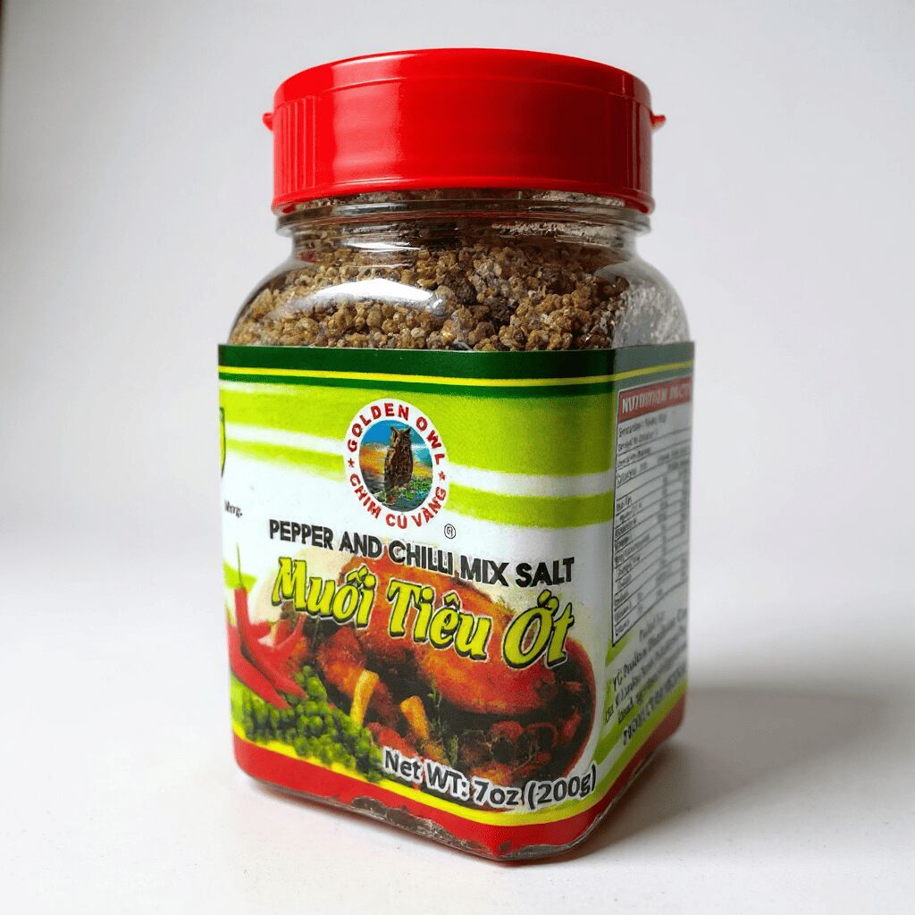 Pepper and Chili Mix Salt Muoi Tieu Ot 200 g