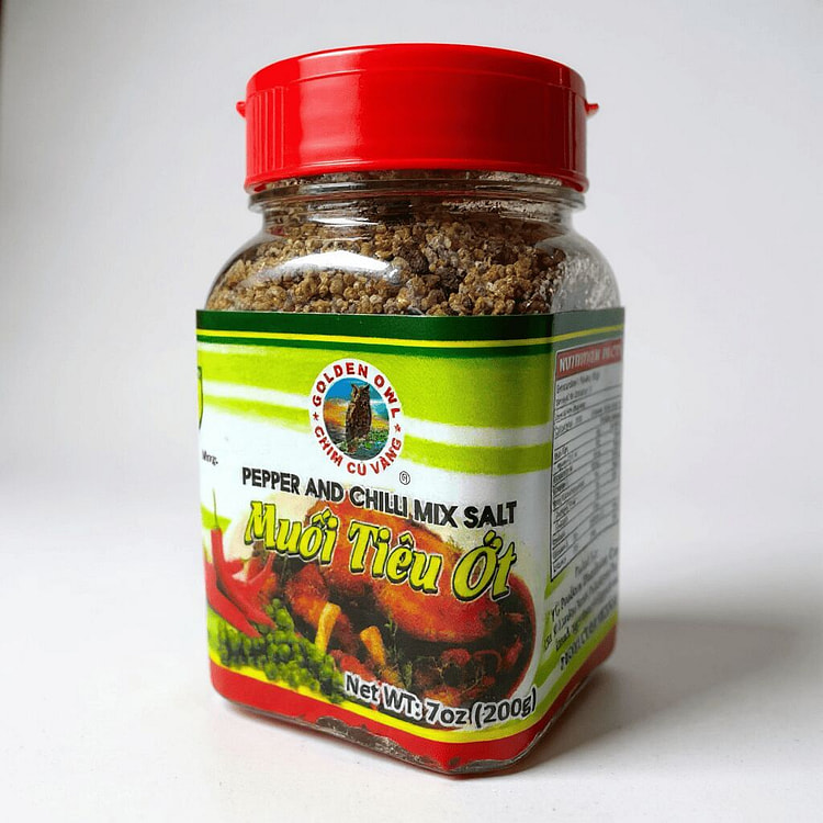 Pepper and Chili Mix Salt Muoi Tieu Ot