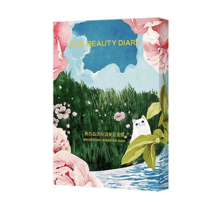 FAN BEAUTY DIARY 芍薬美白マスク35ml×5枚 美白保湿 1 箱