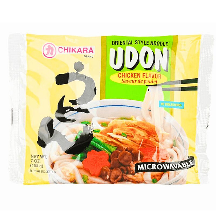 [Chikara] Chicken Flavor Udon Noodles - 7oz 1 each (min 2)