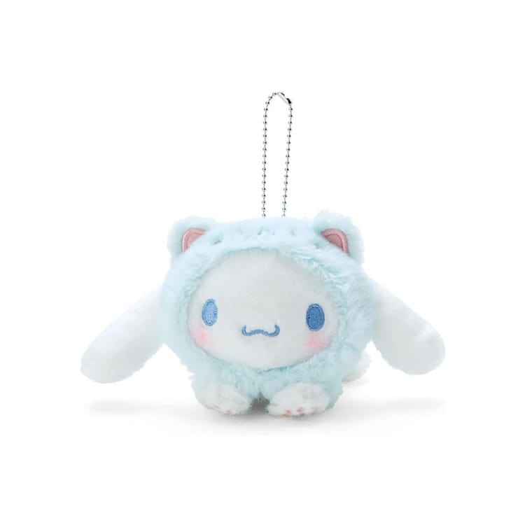 Sanrio I Love Neko Neko Series Mascot Holder Cinnamoroll 1 each
