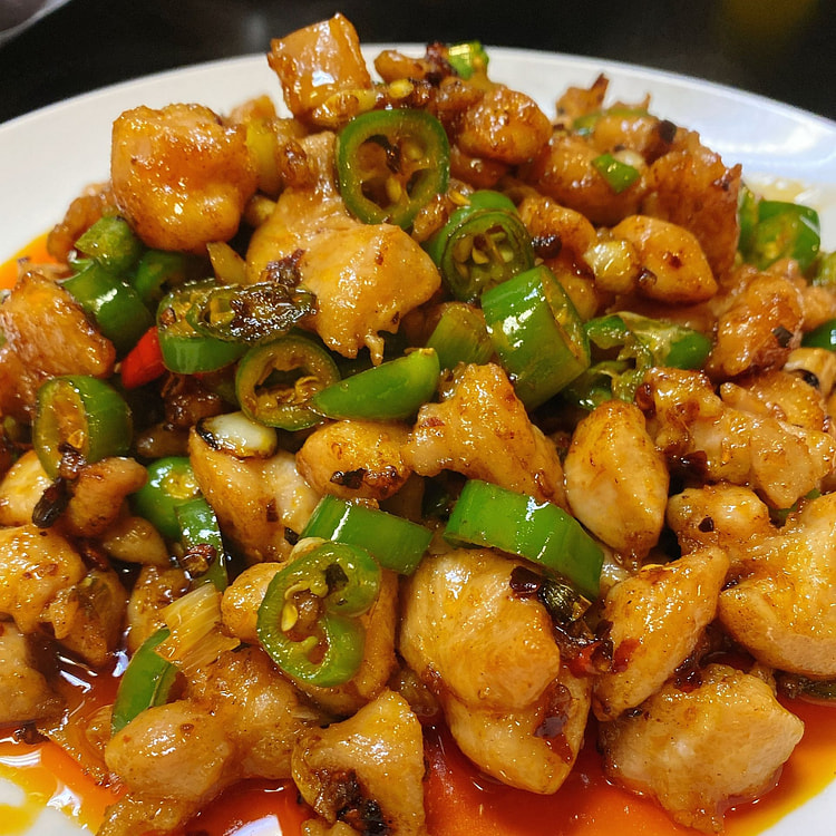 老干妈炒鸡丁 500g