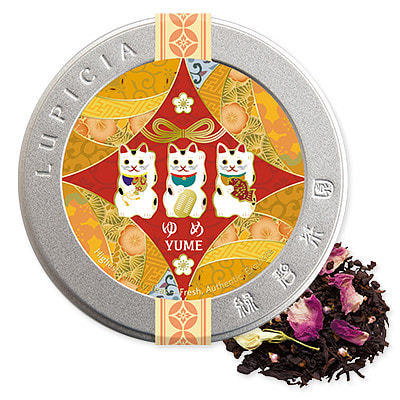 lupicia rose black tea can 50g New Year limited