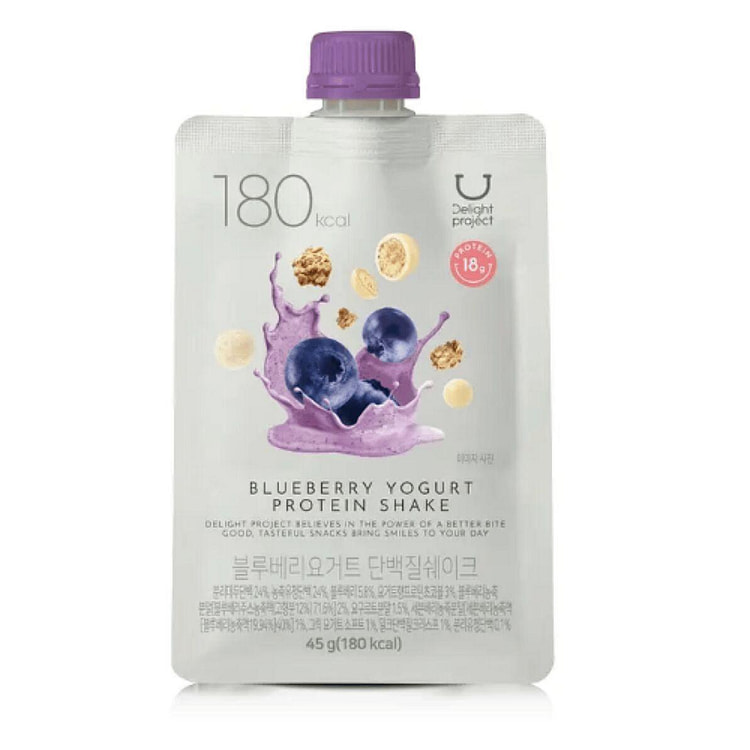 Delight Project BLUEBERRY YOGURT PROTEIN SHAKE 45g 1 each