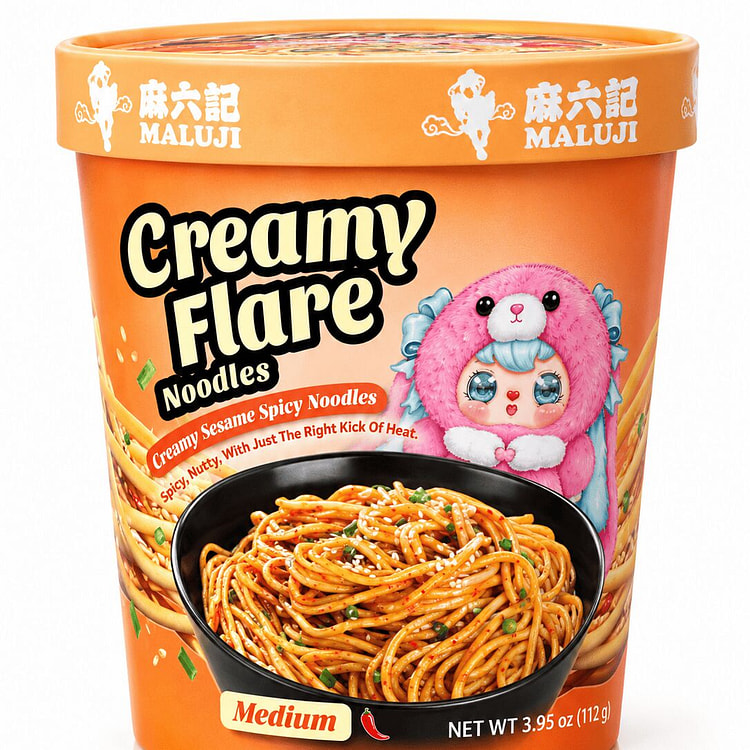 香辣浓郁芝麻拌面 3.95 盎司