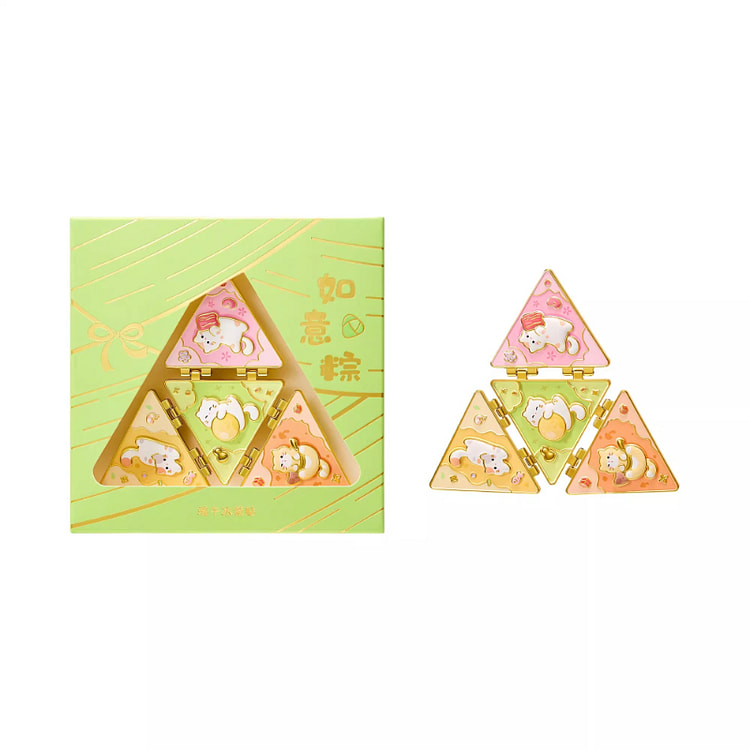 Ruyi Zongzi movable metal refrigerator sticker11cm 1 box