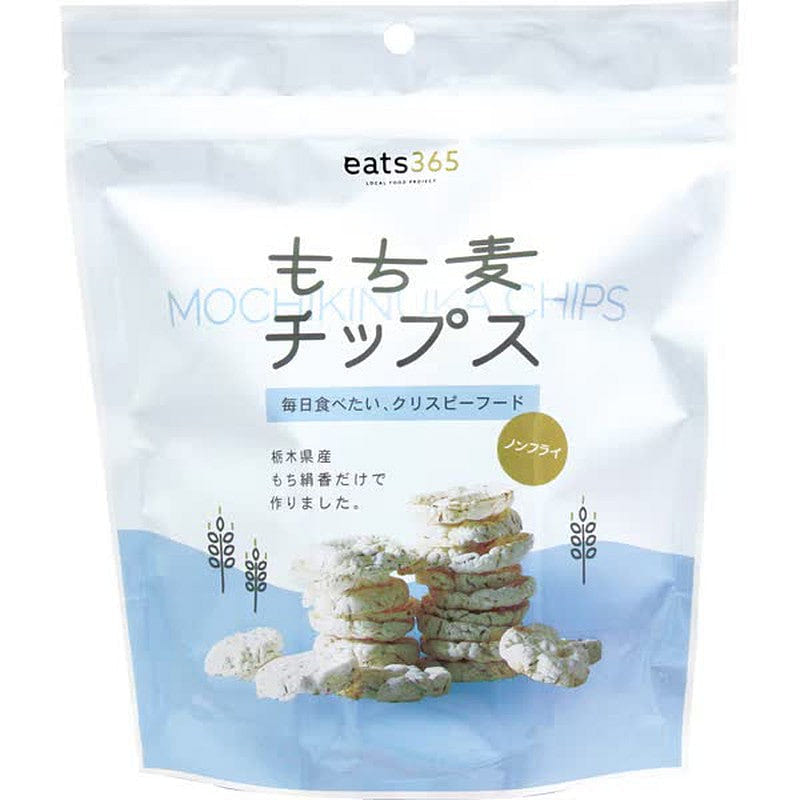 Teshigawara Seimaijo Mochi Barley Chips 38g 1 ส่วน