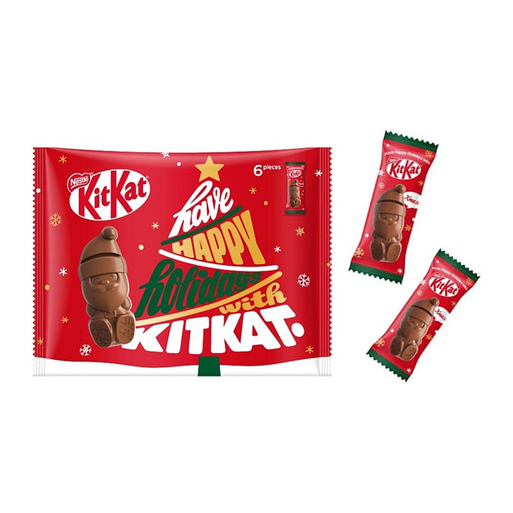 KitKat Santa Claus Chocolate Sharing Pack 6 Pieces