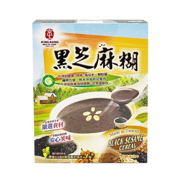 台湾【京工】黑芝麻糊 3入