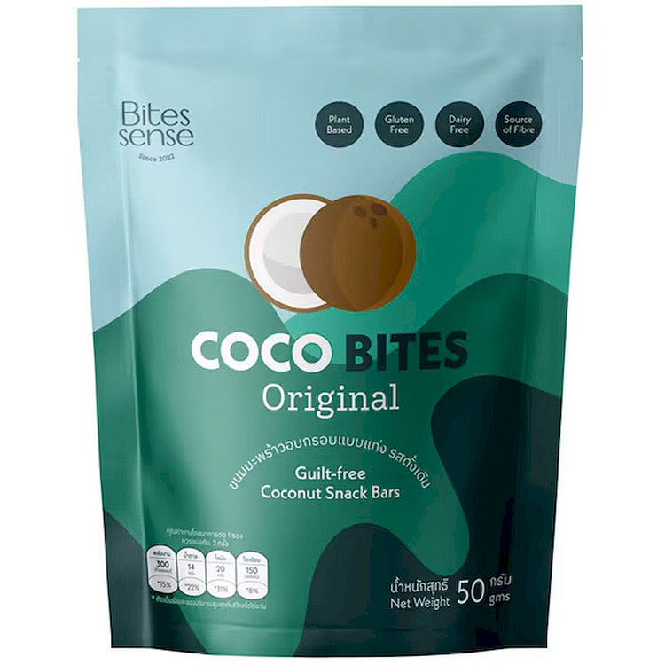 Suzusho Bites Sense Coco Bites, Original 50g 1 each