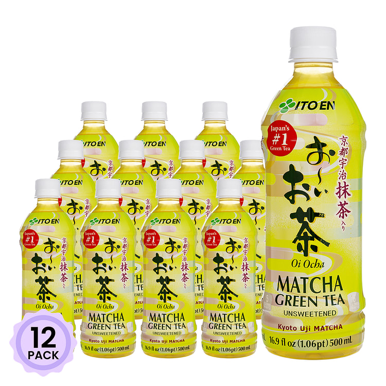 伊藤园 京都宇治抹茶 16.9 液盎司*12 包