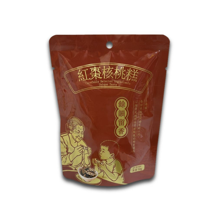 台湾【唐铺子】红枣核桃糕 50克/包 1 份