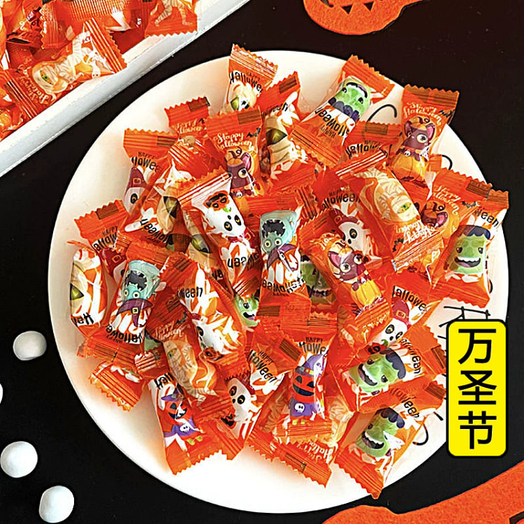 Halloween Zero Food Sandwich Chocolate Bean Creative Mai Lisu White Chocola