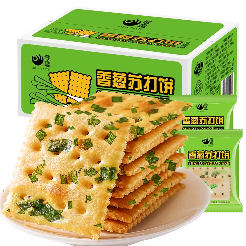 香葱苏打饼干500g*箱 500 克