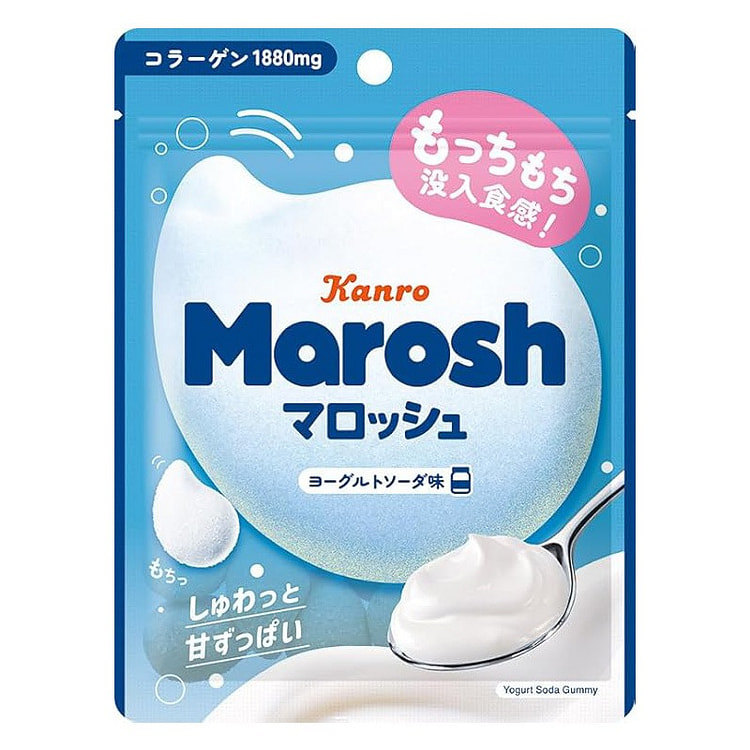 Kanro Yogurt Soda Marshmallow 50g 1 each