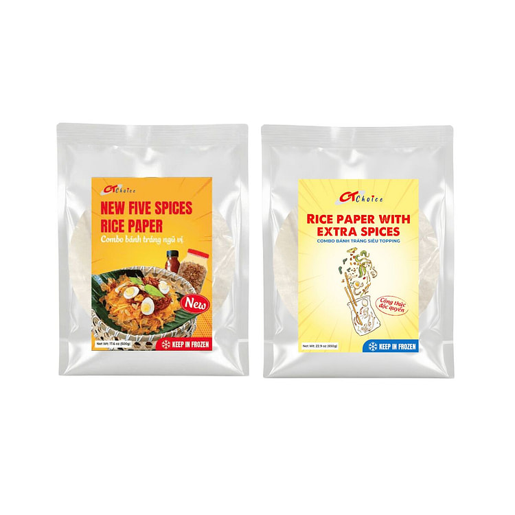 [CT Choice] Rice Paper Combo-Five-Extra Spices 2 pack