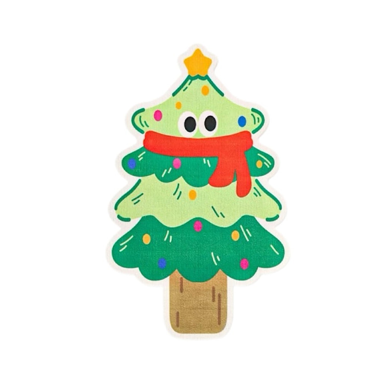 Vertical Cat Scratch Pad - Christmas Trees