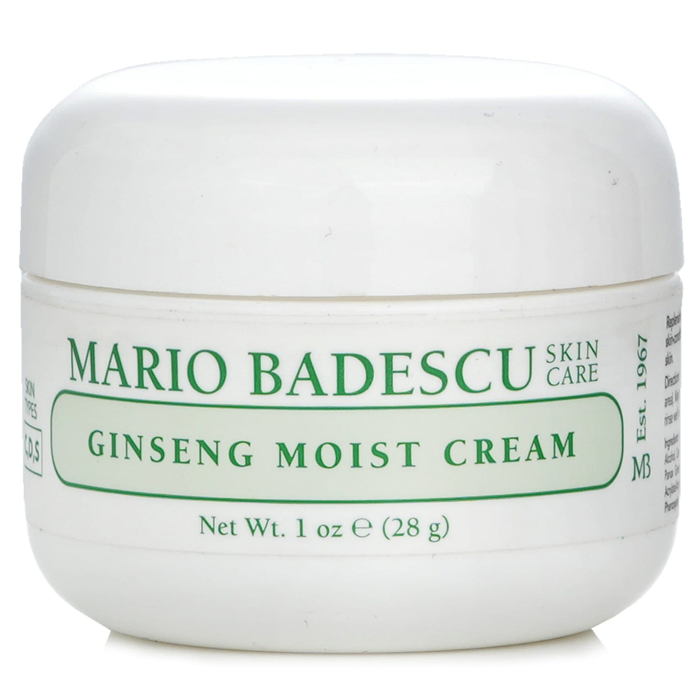 Mario Badescu Ginseng Milk Whitening Cream (Mixed/Dry/Sensitive Skin Type) Ginseng Moist Cream 29ml/1oz 29 ml