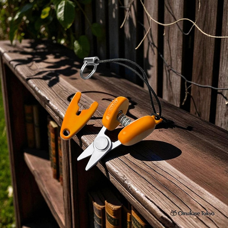Hasegawa Cutlery Micro Scissors, Orange