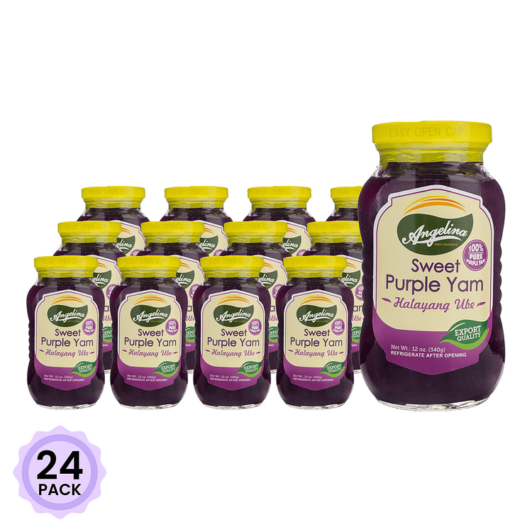 Angelina 香甜紫薯果酱 12 盎司*24 包