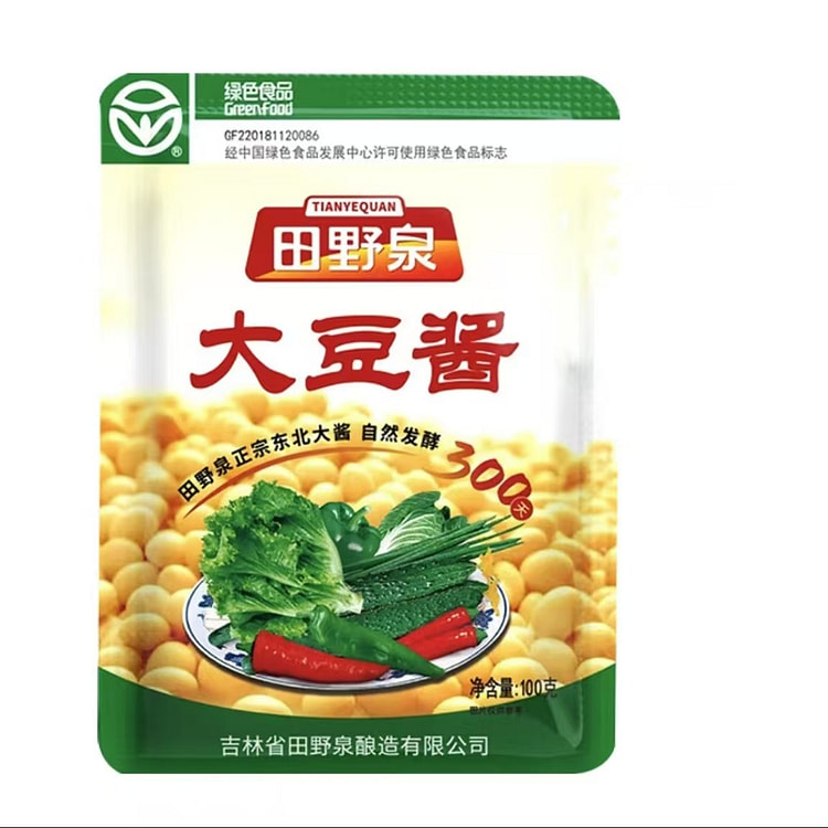 田野泉 黄豆酱  东北大酱