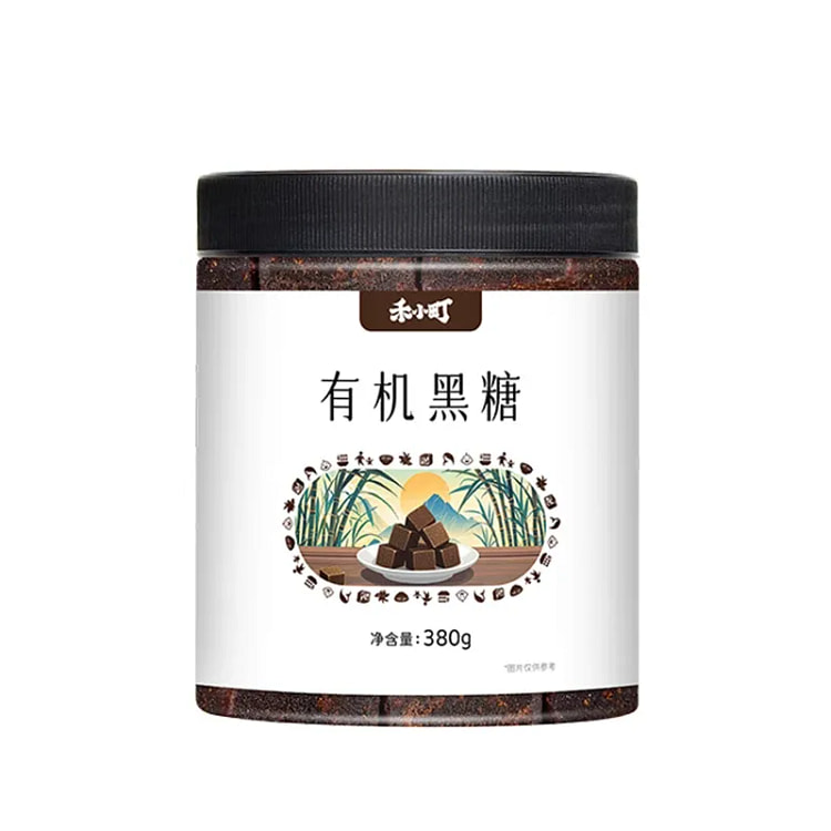 禾小町云南有机黑糖块380g*1罐 380 克