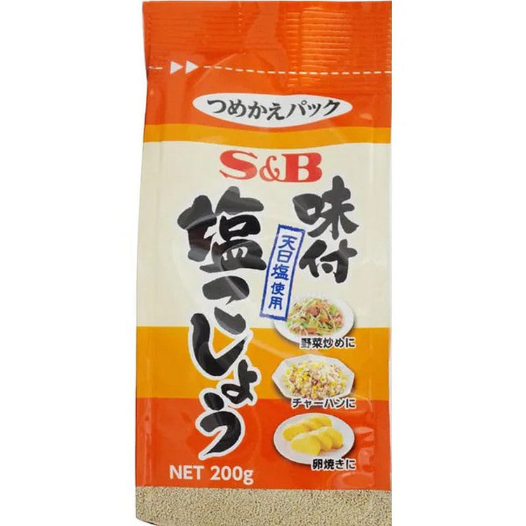 S&B Foods Seasoned Salt and Pepper (200g)