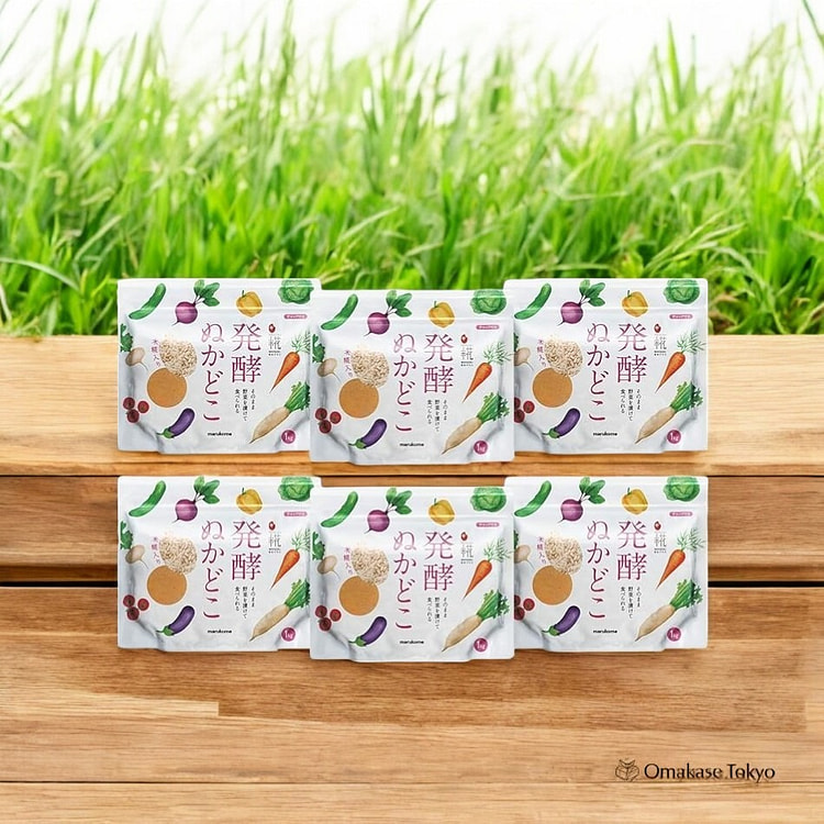 Marukome Plus 曲发酵米糠 6 包