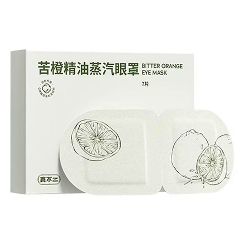 Zhen Bu Bu Ku Orange Essential Oil Steam Eye Mask 3 box