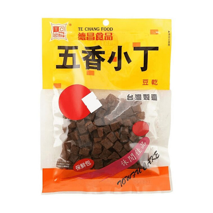 TE CHANG FOOD Spiced Bean Curd 3.88 oz 110 g