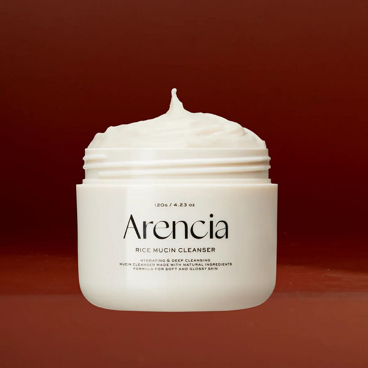 Arencia大米珍珠年糕洁面乳120g