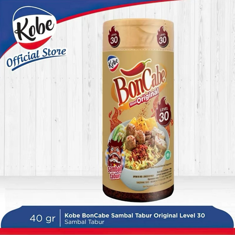 Extra spicy Kobe chili powder in Indonesia