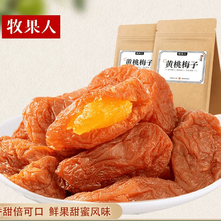 牧果人黄桃梅子250g 250 克