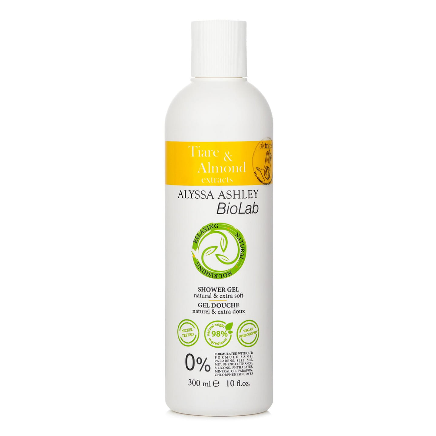 Alyssa Ashley Biolab Tiare & Almond Shower Gel 300 ml