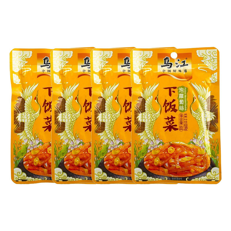 乌江 泡萝卜丝 4连包