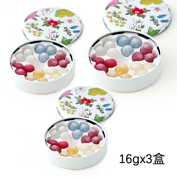 六花亭六花之汤 糖果（迷你罐）18gx3盒