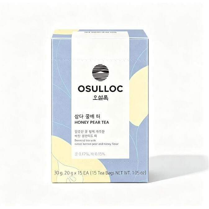 OSULLOC Honey Pear Tea 15 Tea Bags 1 each