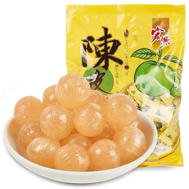 宏源陈皮糖250克