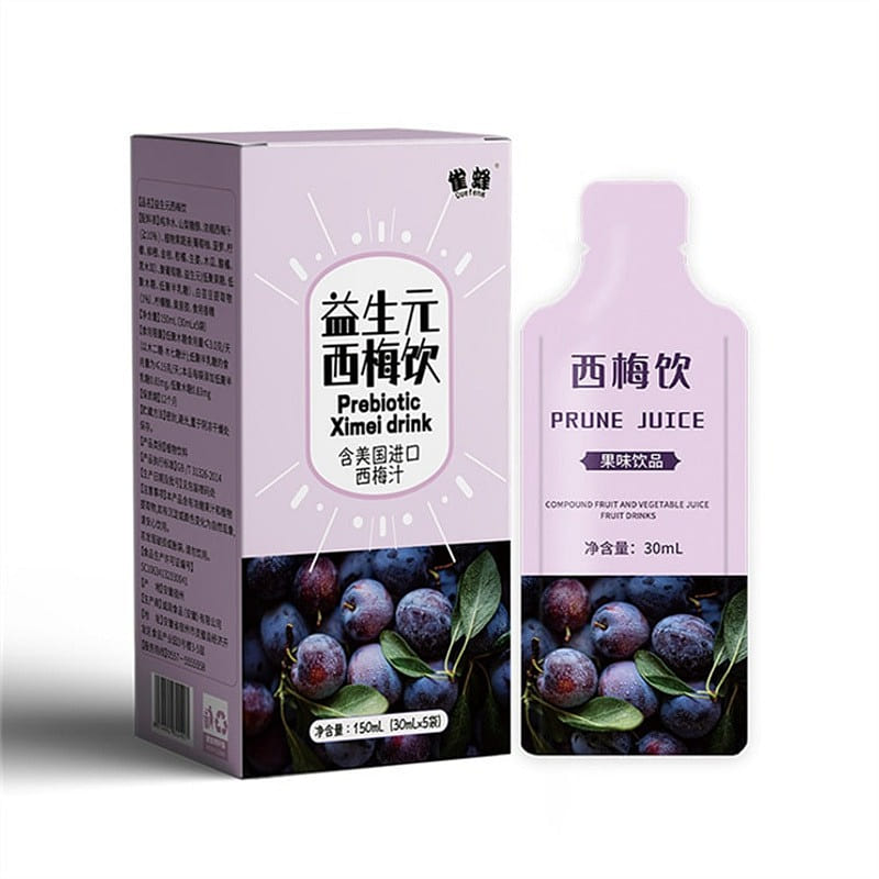 Quefeng Prebiotic Prune Drink 1 box