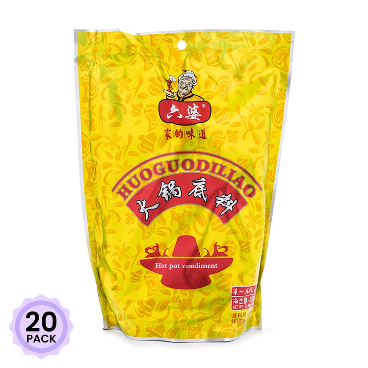 Liupo 훠궈 베이스 소스 580 그램*20 팩